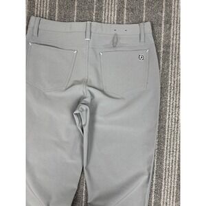 Footjoy Pants Mens 30x32 Gray Athletic Fit Chino‎ 5 Pocket Golf performance